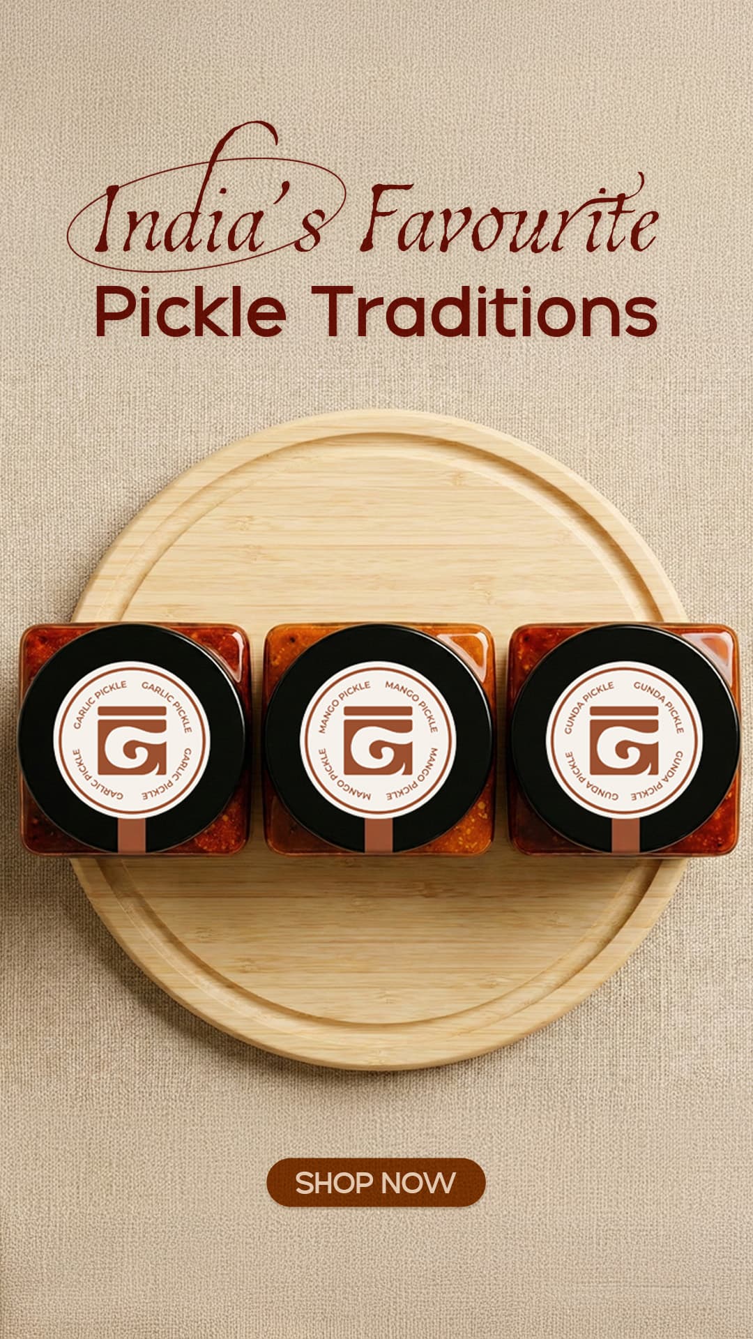 Godhaji premium Rajasthani pickles — shop authentic mango, lemon & mixed pickle online